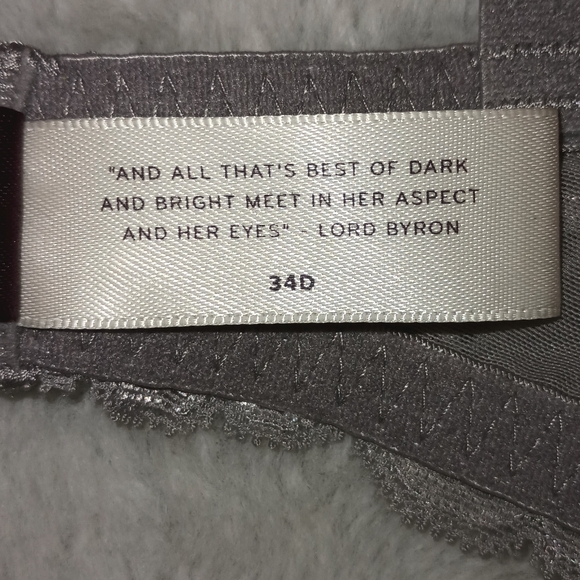 True & Co Gramercy Balconette Bra Size 34D - Picture 4 of 8